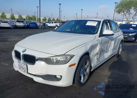 2014 BMW 320 I из США, поврежденный, VIN WBA3B1G50ENS77267